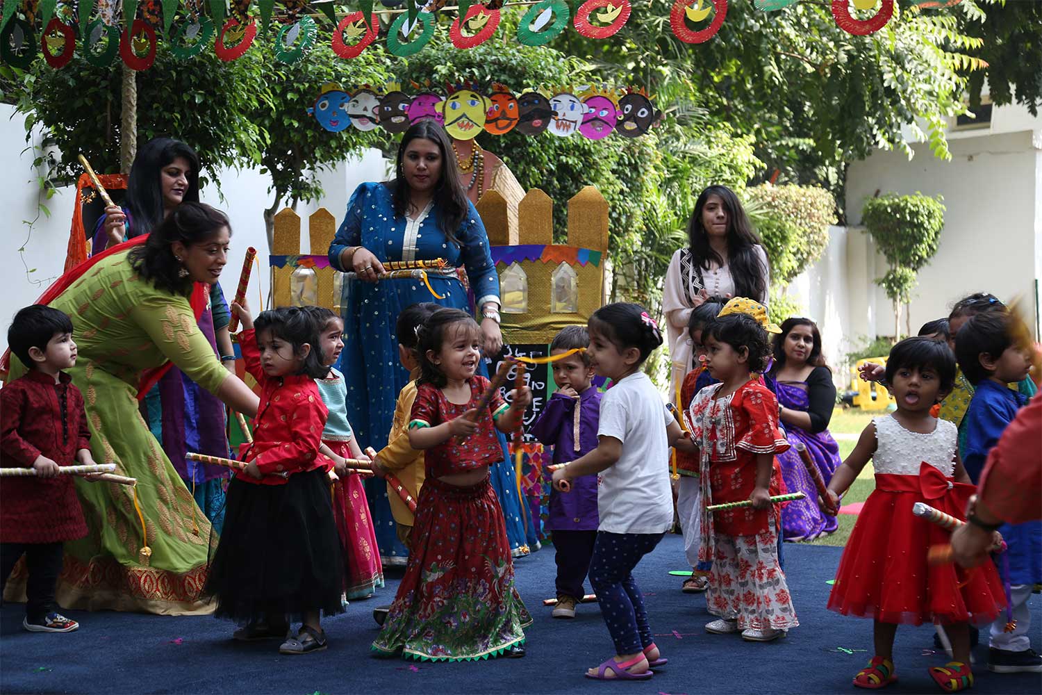 Dusshera Celebration with Childrens