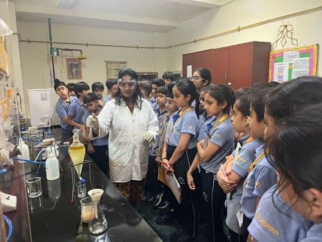 Visit to Chemistry Lab