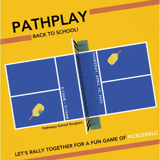Pathways School Gurgaon - Pickleball Match for Parents