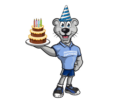 Mascot-Birthday